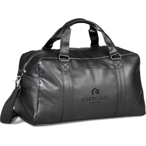 Serendipio Eagle Overnight Bag - BLACK