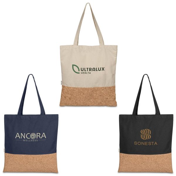Okiyo Shukaku Cork & Cotton Shopper - NATURAL