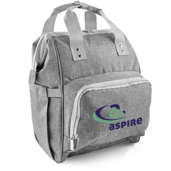 Altitude Kristy Diaper Bag With Changing Mat - GREY