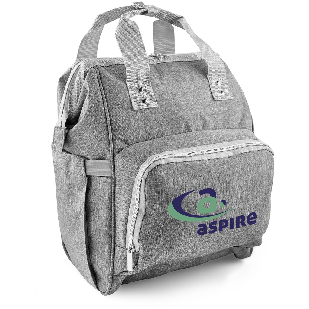 Altitude Kristy Diaper Bag With Changing Mat - GREY