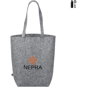 Okiyo Oceania Recycled PET Felt Tote - GREY
