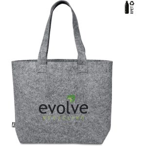Okiyo Oceania Recycled PET Felt Shopper - GREY