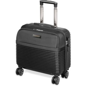 Alex Varga Odessa Laptop Trolley Bag - BLACK
