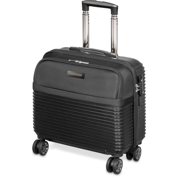 Alex Varga Odessa Laptop Trolley Bag - BLACK
