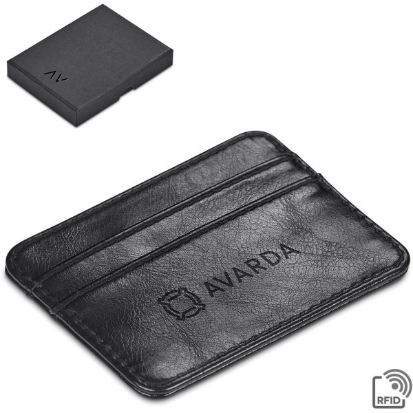 Alex Varga Coleridge RFID Card Wallet - BLACK
