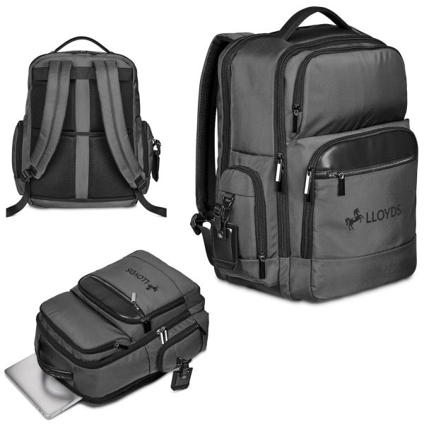 Alex Varga Marentino Laptop Backpack - GREY