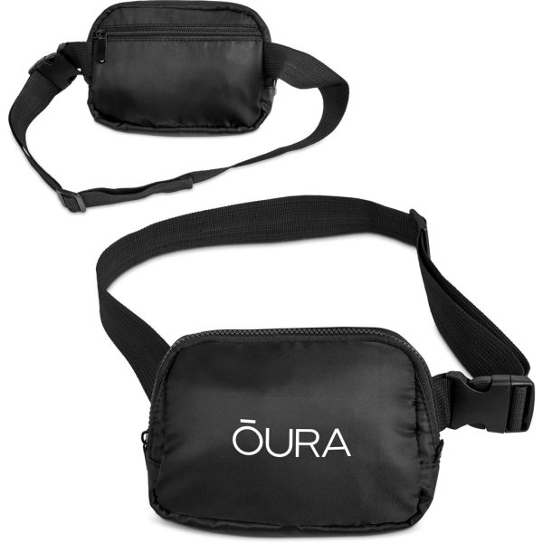 Eva & Elm Saturn Waist Bag - BLACK