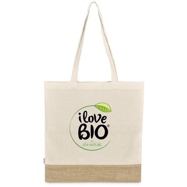 Okiyo Bijin Jute & Cotton Shopper - NATURAL