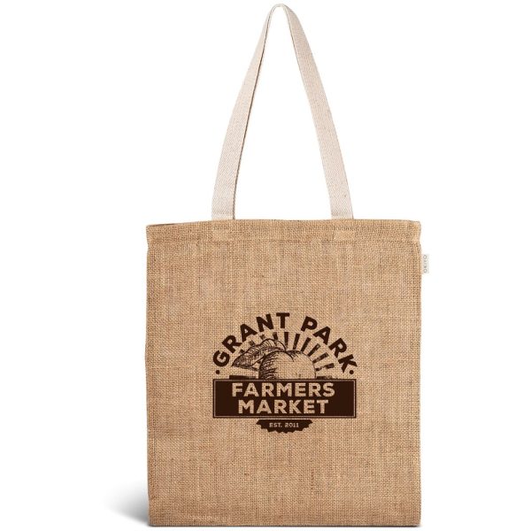 Okiyo Yasashii Jute Shopper - NATURAL