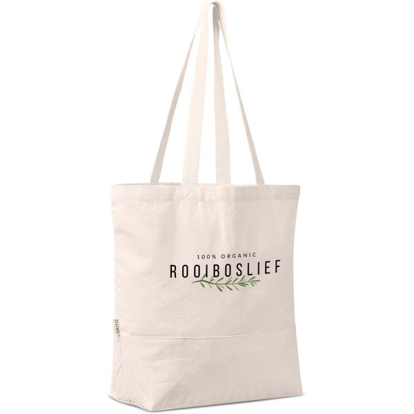 Okiyo Taikai Cotton Beach Bag - NATURAL