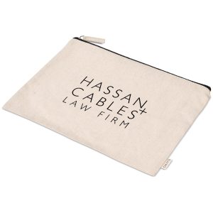 Okiyo Midori Cotton A5 Document Pouch - NATURAL