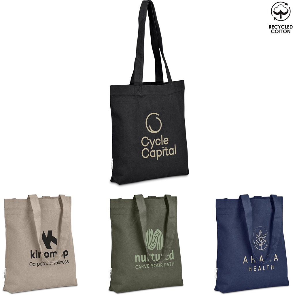 Okiyo Kyanbasu Recycled Canvas Shopper - STONE