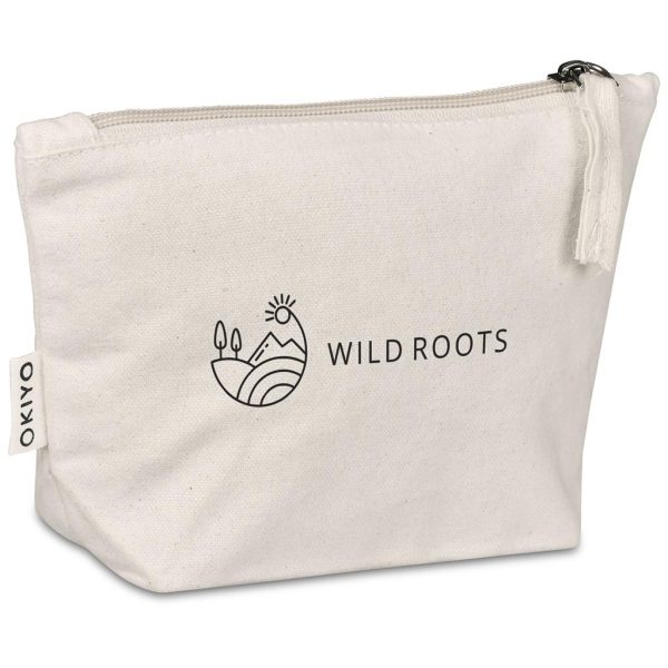 Okiyo Asa Cosmetic & Accessory Bag - NATURAL