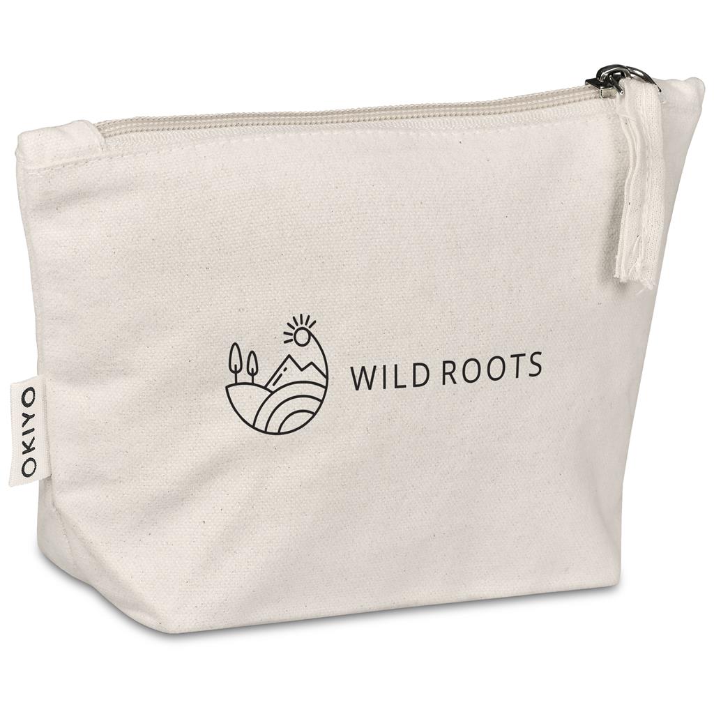 Okiyo Asa Cosmetic & Accessory Bag - NATURAL