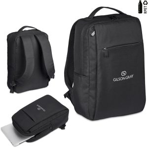 Swiss Cougar Arlington Recycled PET Laptop Backpack - BLACK