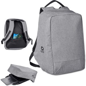 Swiss Cougar Palencia Anti-Theft Laptop Backpack - GREY