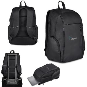 Swiss Cougar Rivoli Laptop Backpack - BLACK