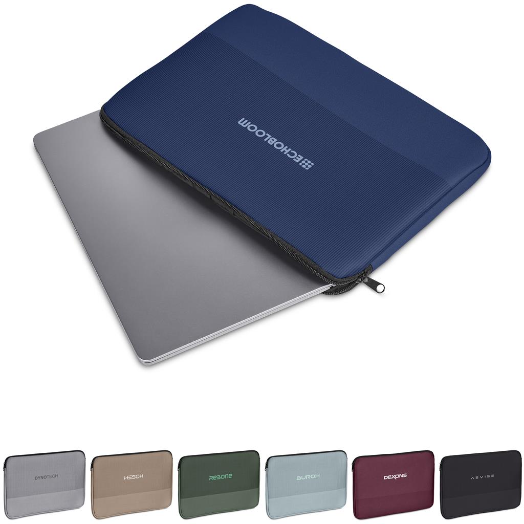 Serendipio Milestone Neoprene Notebook Sleeve - 13-14 Inch - BLACK