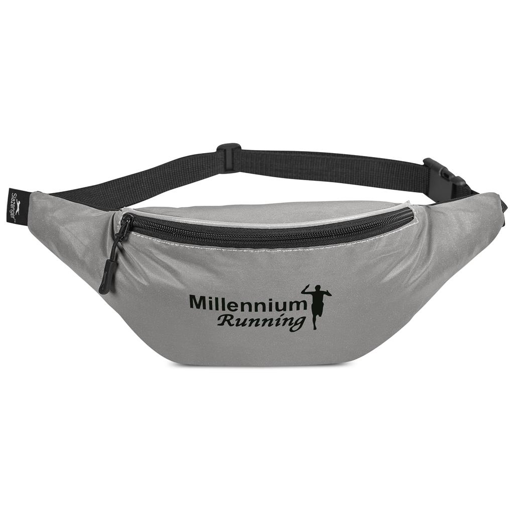 Slazenger Olympia Reflective Waist Bag - GREY