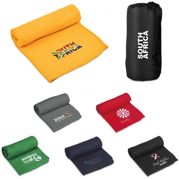 Altitude Cuddle Fleece Blanket - BLACK