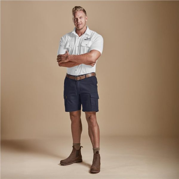 Mens Meseta Twill Shorts - NAVY / 34