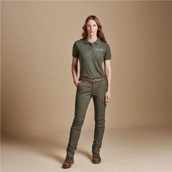 Ladies Mandara Twill Pants - KHAKI / 28