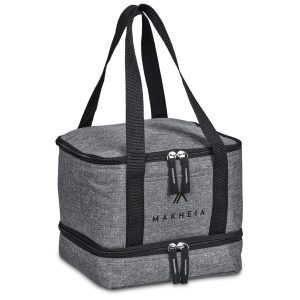 Altitude Manitoba 9-Can Double Decker Cooler - GREY