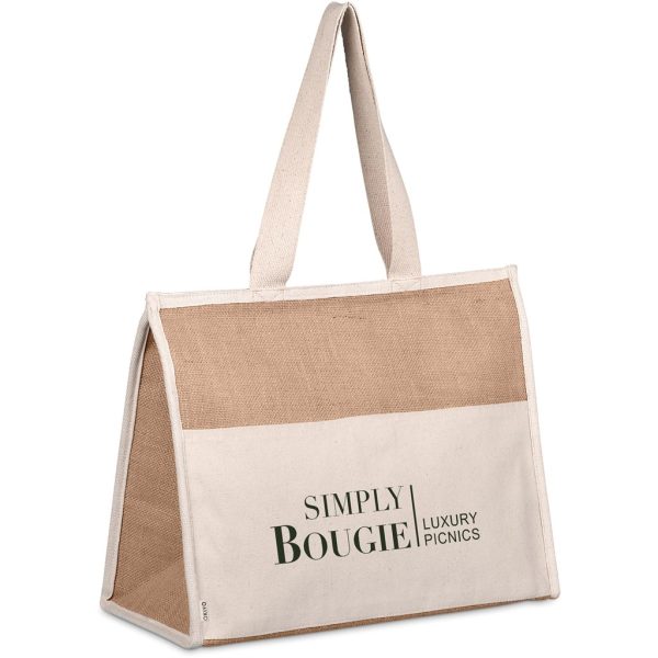 Okiyo Zetsuen Jute & Cotton 30-Can Cooler - NATURAL