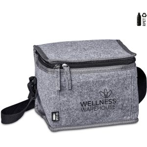 Okiyo Reitoko Recycled PET Felt 6-Can Cooler - GREY