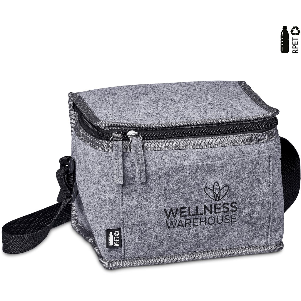 Okiyo Reitoko Recycled PET Felt 6-Can Cooler - GREY