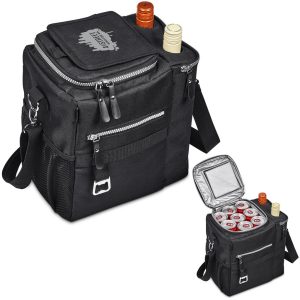 Serendipio Quivera Wine & 16-Can Cooler - BLACK