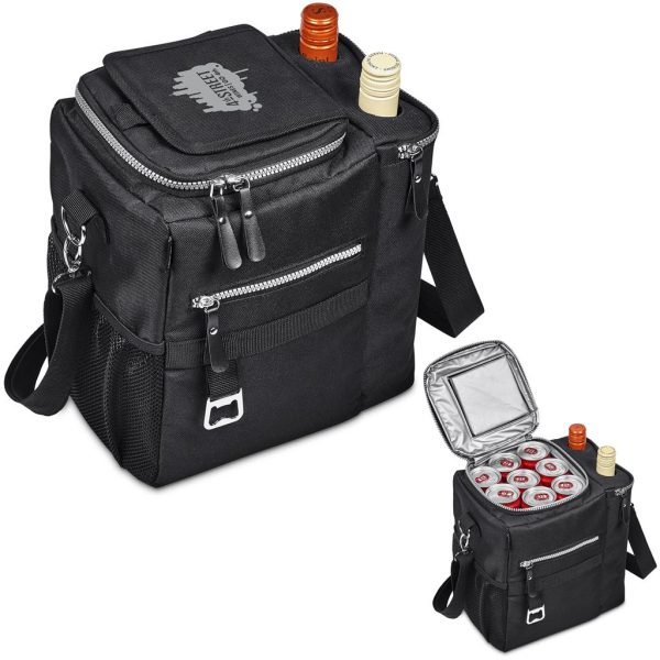 Serendipio Quivera Wine & 16-Can Cooler - BLACK