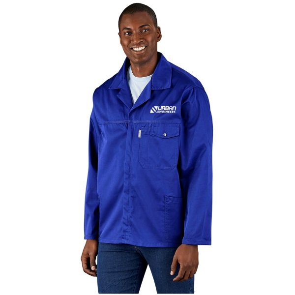 Site Premium Polycotton Jacket - NAVY / XL