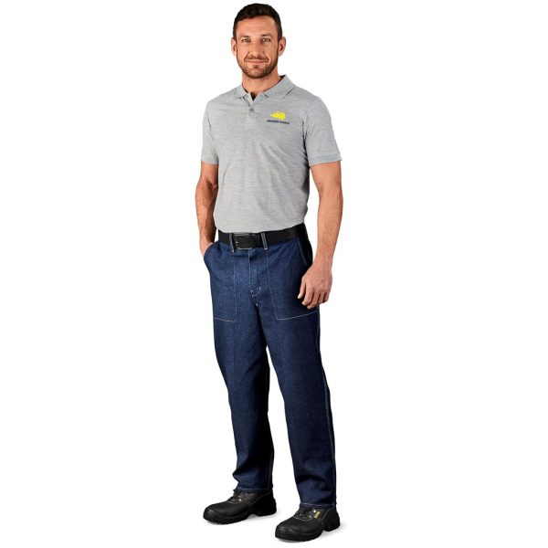 Cast Premium 100% Cotton Denim Pants - BLUE / 34