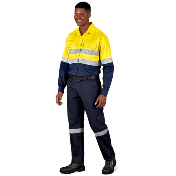 Supervisor Premium Cargo Reflective Pants - NAVY / 46