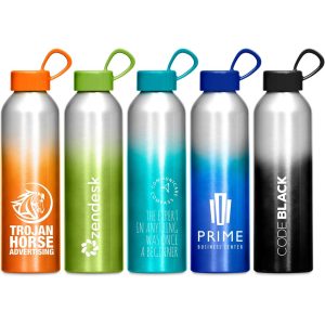 Altitude Island Aluminium Water Bottle - 650ml - BLACK