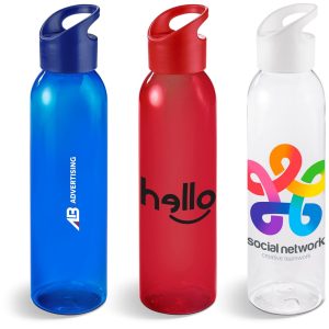 Altitude Fresco Plastic Water Bottle - 650ml - SOLID WHITE