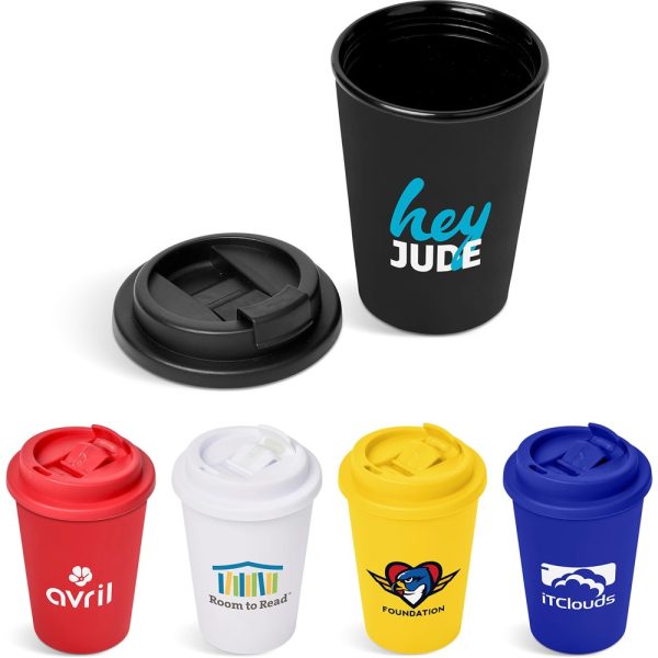 Altitude Wednesday Plastic Double-Wall Tumbler – 350ml - BLACK