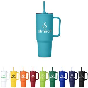 Altitude Texas Plastic Double-Wall Mug – 1.2 Litre - YELLOW