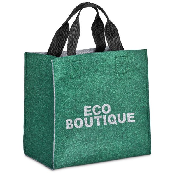 Hoppla Loopa Recycled PET Felt Tote Bag - Light Grey