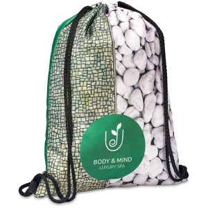 Hoppla Credo Drawstring Bag - BLACK