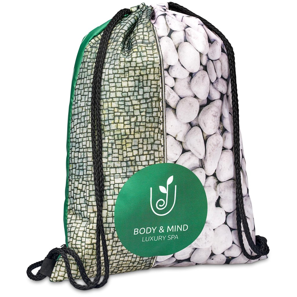 Hoppla Credo Drawstring Bag - BLACK