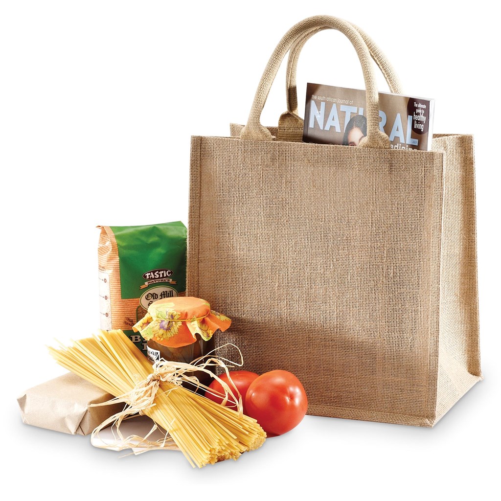 Okiyo Sumida Jute Tote - NATURAL - Image 3
