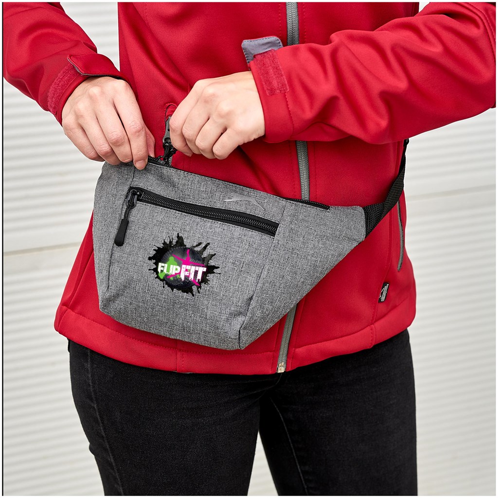 Slazenger Monterey Waist Bag - GREY - Image 3