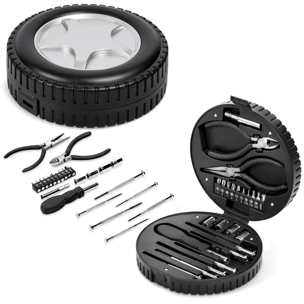 Altitude Motorcade 24-Piece Tool Set - BLACK - Image 5