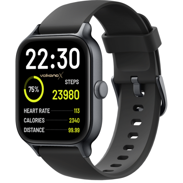 VolkanoX Kronis Series GPS Smartwatch - Black