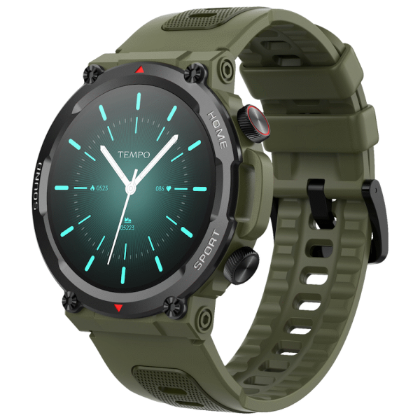 Tempo Pulse Round Smart Watch - Green