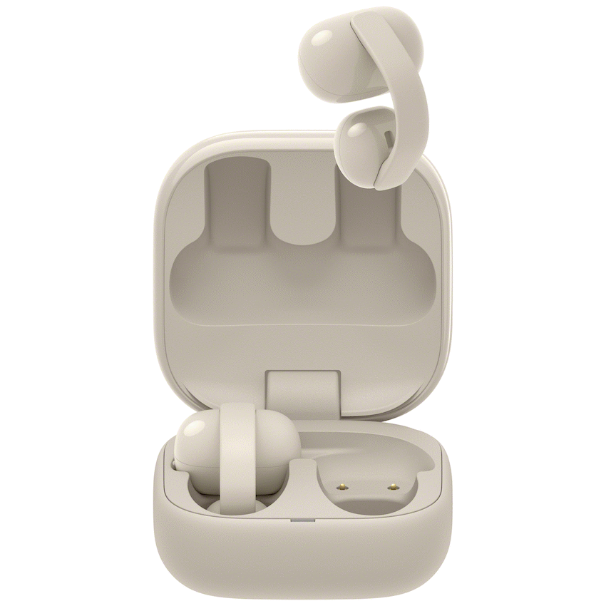 Sony WF-LC900 Linkbuds Clip True Wireless Earphones - Cream