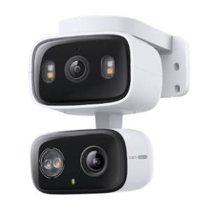 Indoor/Outdoor Dual Lens Pan/Tilt Security Camera