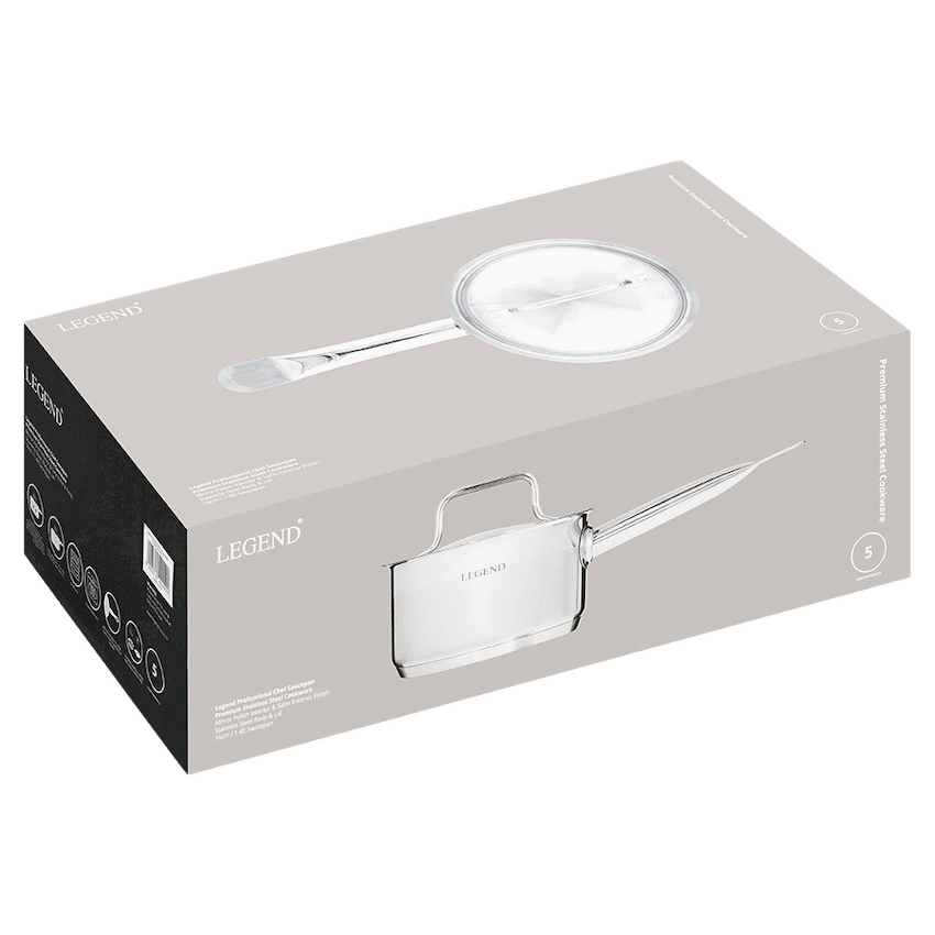 Legend Prof Chef 1.4lt Saucepan - Image 2